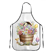 Easter Theme Polyester Sleeveless Apron, with Double Shoulder Belt, Colorful, 800x600mm(PW-WG26712-06)