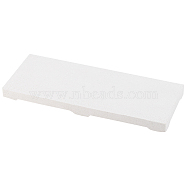 Heat-resistant Quartz Board, Honeycomb Plate, Rectangle, WhiteSmoke, 28.6x11.25x2cm(AJEW-WH0314-471)