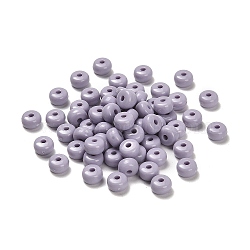 Opaque Acrylic Column Beads, Thistle, 7x4mm, Hole: 1.8mm(SACR-B007-01B)