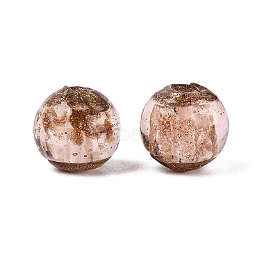Handmade Gold Sand Lampwork Beads(LAMP-N045-01B-09)-1