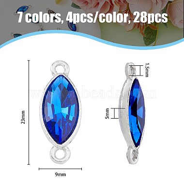 28Pcs 7 Colors Alloy Glass Connector Charms(FIND-HY0001-87)-2