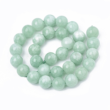Natural White Jade Beads Strands(X-G-T064-51)-2