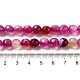 Chapelets de perles d'agate naturelle(G-H1593-8mm-1)-2