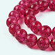 Dyed Round Natural Crackle Quartz Beads Strands(G-K084-10mm-02A)-2