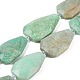 amazonite naturelles brins de perles(G-P548-B25-01)-1