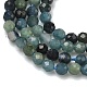 brins de perles de tourmaline bleue naturelle(G-B168-A06-2mm)-4
