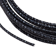 Aluminum Round Wire, Black, 2mm, about 32.81 Feet(10m)/Roll(AW-WH0009-03EB)