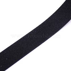 Reusable Nylon Cable Ties, Hook and Loop Cord Organizer Wire Ties, for Earbud Headphones Phones Electronics Electrical Computer PC Wire Wrap Management, Black, 25mm, 5m/roll(FIND-WH0066-35B)