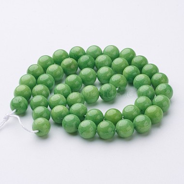 Natural Mashan Jade Round Beads Strands(X-G-D263-8mm-XS17)-3