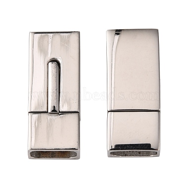 304 Stainless Steel Bayonet Clasps(STAS-L189-33P)-2
