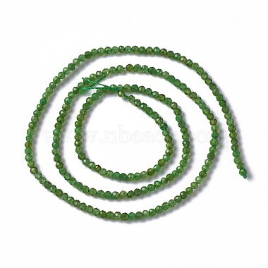 Natural Green Diopside Beads Strands(G-A178-B02-2mm)-2