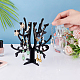 Opaque Acrylic Earring Display Tree Stands(ODIS-WH0025-117)-3
