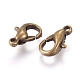 Zinc Alloy Lobster Claw Clasps(E103-M)-3