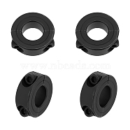 Aluminum Alloy Diaphragm Rings, Fixed Ring, Retainer Ring, Bearing Accessories, Electrophoresis Black, 42x15mm, Inner Diameter: 22mm(FIND-WH0126-91F)