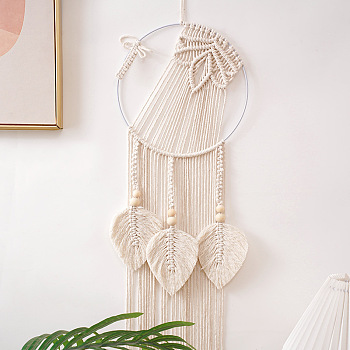 Bohemian Style Cotton Pendant Decorations, Home Decoration, Old Lace, Pendant: 750x250mm