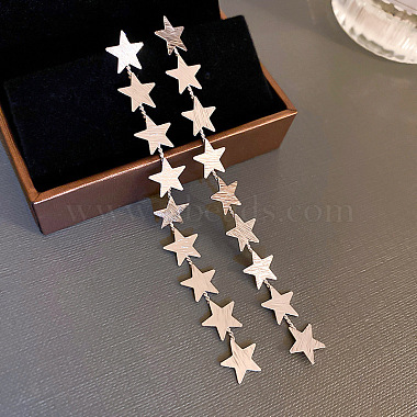 Star Metal Earrings