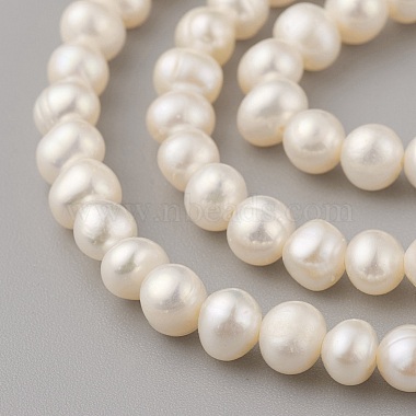 Natural Cultured Freshwater Pearl Beads Strands(PEAR-G007-33)-3