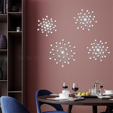 4Pcs Iron & Acrylic Wall Decorations(AJEW-WH0871-55P)-6