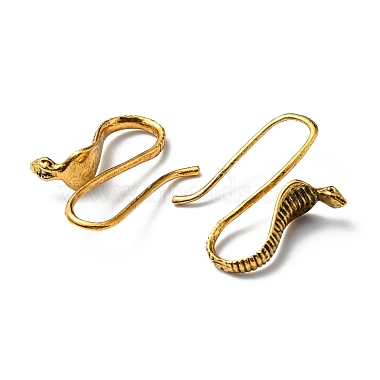 Alloy Snake Dangle Earrings(EJEW-M219-01AG)-3