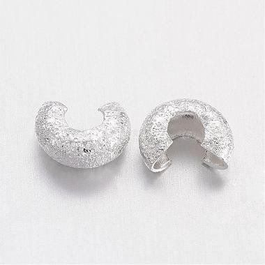 Brass Crimp Beads Covers(KK-G015-S)-2