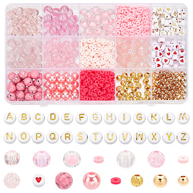 Hot Pink Acrylic Findings Kits
