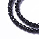 brins de perles d'onyx noir naturel(G-F596-28-2mm)-3