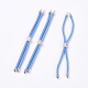 Nylon Twisted Cord Bracelet Making(MAK-F018-03P-RS)-1