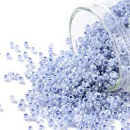 TOHO Round Seed Beads, Japanese Seed Beads, (921) Ceylon Virginia Bluebell, 11/0, 2.2mm, Hole: 0.8mm, about 5555pcs/50g(SEED-XTR11-0921)