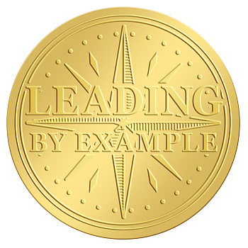 Self Adhesive Gold Foil Embossed Stickers, Medal Decoration Sticker, Compass Pattern, 50x50mm