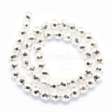 Electroplate Non-magnetic Synthetic Hematite Beads Strands(G-L485-03C-S)-3