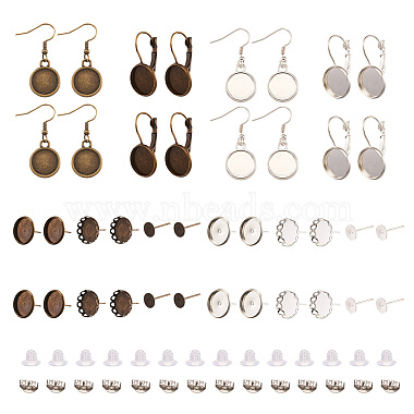 Fashewelry真鍮製イヤリングファインディングセット(FIND-FW0001-19)-2