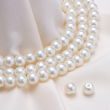 umweltfreundliche gefärbte Glasperlen runde Perlen(HY-BC0001-6mm-RB011)-5