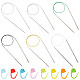 6Pcs 6 Styles Stainless Steel Circular Knitting Needles(IFIN-GF0001-32)-1