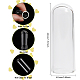 12Pcs Transparent Glass Straw Dustproof Covers(AJEW-FG0002-37B)-2