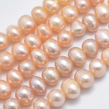 Natural Cultured Freshwater Pearl Beads Strands(PEAR-F007-48-01)-2