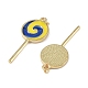 Brass Enamel Pendants(KK-P266-12G)-2