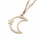 Ensembles de bijoux collier pendentif et boucles d'oreilles pendantes(SJEW-JS01084-01)-4