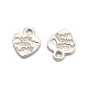 Ideas for Valentines Day Gifts Tibetan Style Alloy Pendants(X-TIBEP-LF0004Y-P)-2