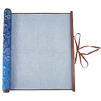 1Pc Blank Satin Face Water Writing Cloth, Rectangle, Light Grey, 840x390x0.5~28mm(DIY-FH0010-78)