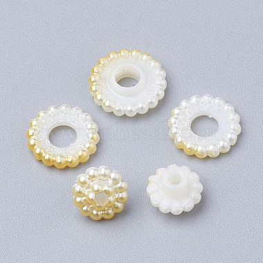 Abalorios de acrílico de la perla de imitación(OACR-T004-10mm-15)-3