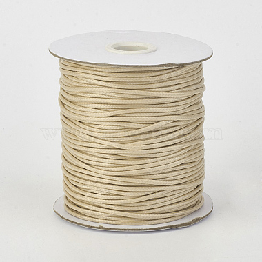 0.8mm BurlyWood Waxed Polyester Cord Thread & Cord