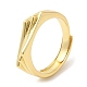 покрытие стойки латунное регулируемое кольцо для женщин(RJEW-Q770-27G)-3