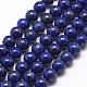Chapelets de perle en lapis-lazuli naturel(G-G953-04-8mm)-8