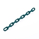 Прорезиненные акриловые кабельные цепи ручной работы(AJEW-JB00868-03)-1