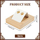 3Pcs Rectangle Wood Earring Display Stands(EDIS-DR0001-05A)-2