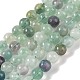 Natural Fluorite Beads Strands(X-G-P530-B04-03)-1