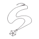 Stainless Steel Macrame Pouch Empty Stone Holder for Pendant Necklace Making(NJEW-JN04532-02)-1