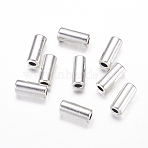 Tibetan Style Alloy Beads, Tube, Cadmium Free & Lead Free, Antique Silver, 11.5x5mm, Hole: 2.5mm(LF11578Y)