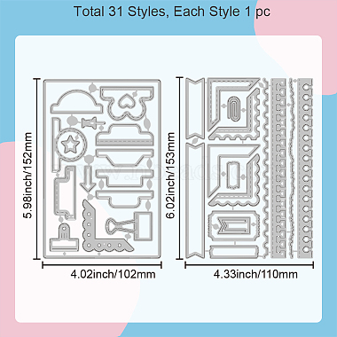 炭素鋼カッティングダイステンシル(DIY-WH0309-1542)-6