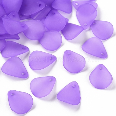 Blue Violet Petaline Acrylic Pendants